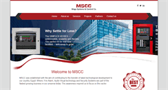 Desktop Screenshot of mscc-eg.com